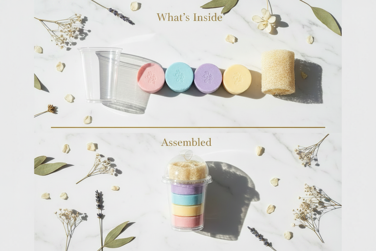 Soap Gift Set - Marble and Florals